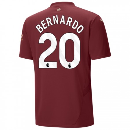 Maglia Manchester City Bernardo 20 Terza Divisa 2024-25
